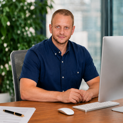 Євген Померанцев, директор компанії УкрДімБуд